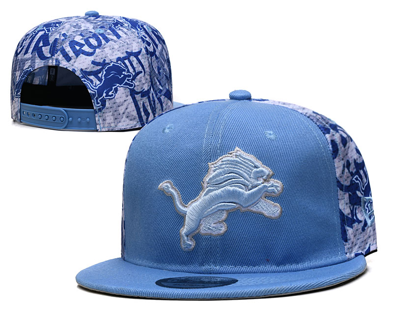2021 NFL Detroit Lions #98 TX hat->nfl hats->Sports Caps